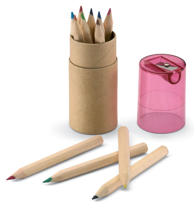 12 Coloured Pencils - Lambut