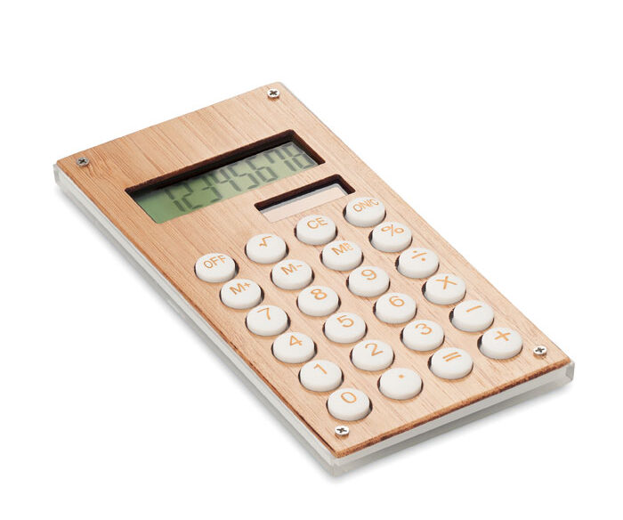 Calculadora de 8 Dígitos Bambu - Calcubam