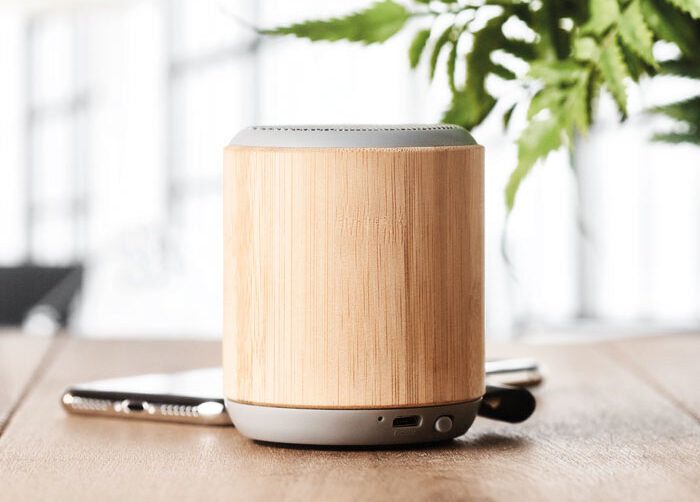 5.0 Wireless Bamboo Speaker - Rugli