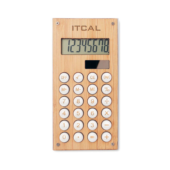 Calculadora Bambú de 8 Dígitos - Calcubam