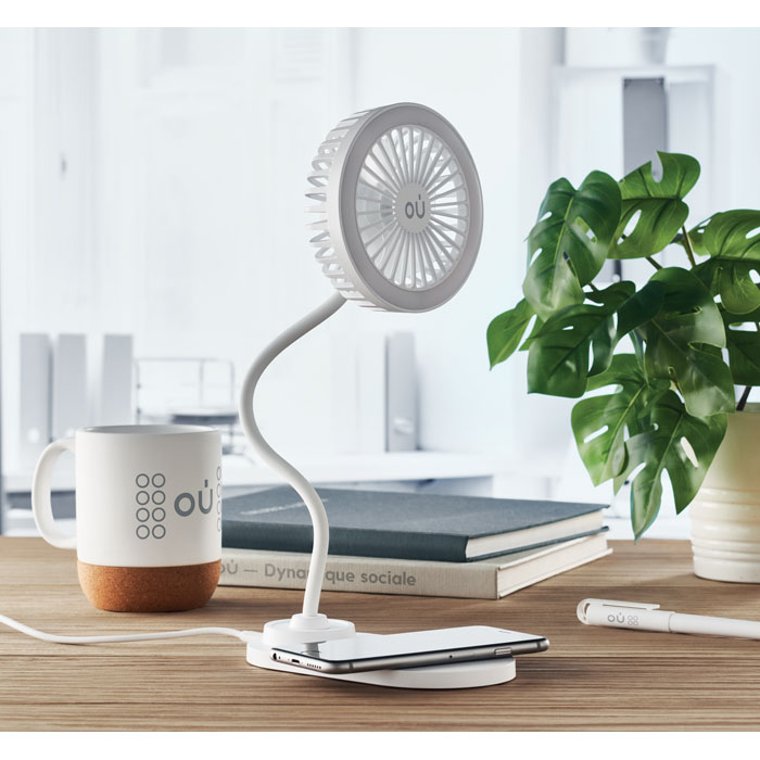 Desktop Charger Fan With Light - Viento