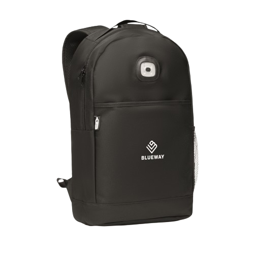 Backpack In RPET & COB Light - Urbanback